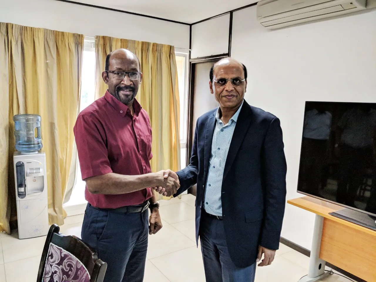 His Excellency Vice President of Republic of Seychelles Mr. Vincent Meriton - 2018